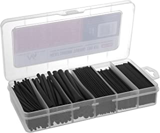 Maclean MCTV-545 Set di Guaine termorestringenti Colore Nero