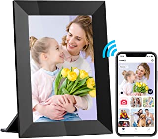 Cornice Digitale WiFi Hyjoy 8 Pollici Cornici Digitali Smart con Display Touchscreen IPS HD , 8GB di archiviazione per condivide