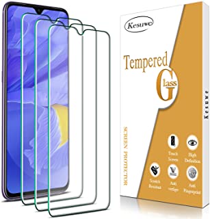 [3 Pezzi] Kesuwe Vetro Temperato per Xiaomi Redmi 9/9T, Durezza 9H Pellicola Protettiva Protezione Schermo [Anti-Graffo/Impronta/Olio]