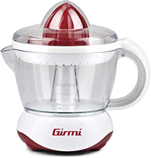 Girmi SR02 Spremiagrumi, 25 W, 0.7 Litri, Plastica, Bianco-Rosso