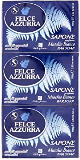 Felce Azzurra Sapone Muschio Gr.100, Confezione da 3