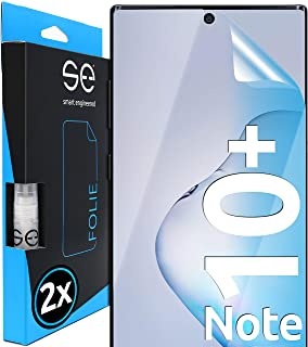 3D Pellicola protettiva per schermo per Samsung Galaxy Note 10 Plus [2 pezzi | smart engineered] - Transparente, Case-friendly,