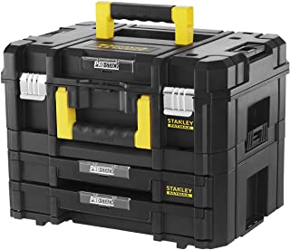 STANLEY FATMAX FMST1-71981 Kit Composto da Cassetta Porta Utensili Elettrici e Cassettiera a Due Cassetti PRO-STACK