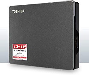 Toshiba Canvio Gaming 4TB Hard disk esterno per Play Station e Xbox USB 3.2 Gen 1 Nero (HDTX140EK3AA)