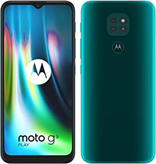 Motorola Moto G9 Play - Smartphone 64Gb, 4Gb Ram, Dual Sim, Forest Green