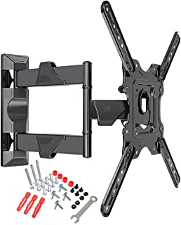 Supporto TV da Parete Girevole, di alta Qualità per TV LCD e LED 32 - 55 pollici, Supporto Ultra Resistente, Braccio Girevole e