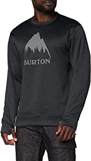 Burton Oak, Felpa Uomo, True Black Heather, XS