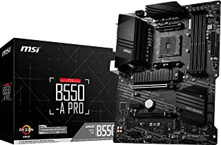 MSI B550-A PRO Scheda madre ATX, AM4, DDR4, M.2, LAN, USB 3.2 Gen2, Front Type-C, HDMI, DisplayPort, AMD RYZEN 3000 3a generazione