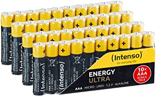Intenso Energy Ultra AAA Micro LR03 - Batterie alcaline, confezione da 40