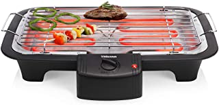 Tristar BQ-2813 Barbecue Elettrico, 2000 W, Plastica, Nero