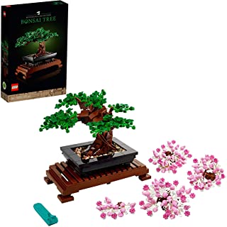 LEGO Creator Expert Albero Bonsai, Set per Adulti, Home Decor DIY, Collezione Botanica, Modello da Esposizione, 10281