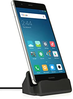 MyGadget Phone Docking Station per USB C - Base di Ricarica con Cavo Caricatore - Caricabatterie USBC per Galaxy S21 S20 S10 Note 20 10 Huawei P40 P30