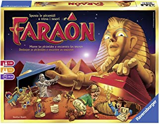 Ravensburger - Faraon, Età Raccomandata 7+, Gioco da Tavolo per Bambini