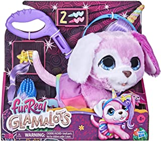 Hasbro FurReal, Glamalots Cagnolino (Peluche Cagnolino interattivo per Bambini da 4 Anni in su, con Accessori)