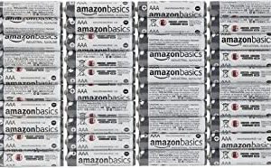 Amazon Basics AAA Industrial Alkaline Batteries (Pack of 40)