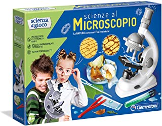 Clementoni Scienza e Gioco Microscopio Scientifico, Multicolore, 13966