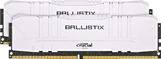 Crucial Ballistix BL2K8G30C15U4W 3000 MHz, DDR4, DRAM, Memoria Gaming Kit per Computer Fissi, 16GB (8GB x2), CL15, Bianco