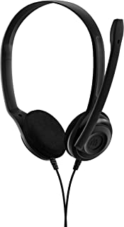 Sennheiser 5 Chat Cuffia a Filo per PC, 1 x ingresso jack 3.5 mm, Nero