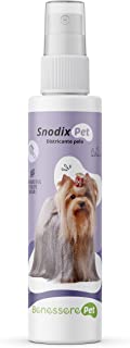 DYNAMOPET BenesserePet Snodix Scioglinodi per Cani e Gatti 150 ml, Districante e Lucidante Pelo, Spray sciogli Nodi, Facilita la rimozione dei Nodi e