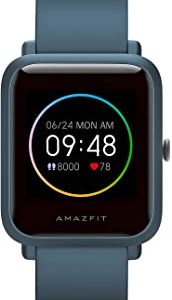 Amazfit A1823, Smartwatch Men's, Blu, Square