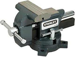 STANLEY 1-83-065 Morsa Da Banco Maxsteel, 100 mm, Uso leggero