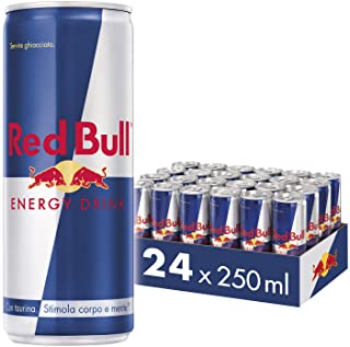 Red Bull Energy Drink, 250 ml (24 Lattine)