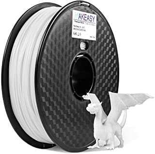 PETG 1.75 Filamento 1kg MAKEASY Filo 1.75mm PETG per Stampante 3D - Bianco