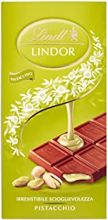 Lindt Lindor Tavoletta di Cioccolato, Pistacchio, 100g