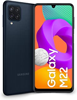 Samsung Galaxy M22 Smartphone Android, 6,4 pollici HD+ Super AMOLED, Quadrupla Fotocamera Posteriore, 4 GB di RAM, 128 GB di Memoria Interna, Batteria