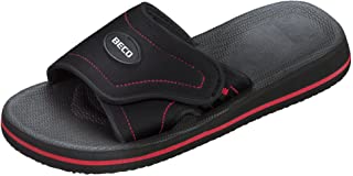 Beco Ciabatte Unisex, Unisex, Slipper, Unisex, Rosso/Nero, 42