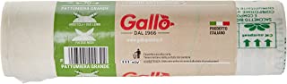 GALLO, Bio, 70x70 cm 75L Large Sacchi Biodegradabili e Compostabili, Rotolo Contiene 10 Pezzi, 75 l