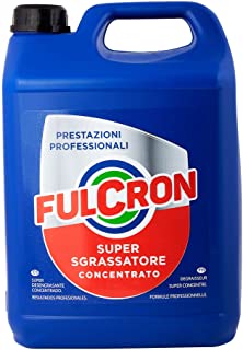 Fulcron 5L, sgrassatore detergente concentrato per sporco ostinato, pulizia motori, casa, nautica, tempo libero