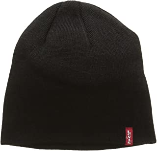 Levi's Otis Beanie, Cuffia Unisex - Adulto, Nero (Black), Large (Taglia Produttore: L/XL)