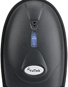 VulTech BC-01 Lettore Pistola Barcode, Scanner Laser, USB, Nero