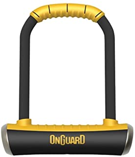 Onguard Brute, Lucchetto per Bicicletta. Unisex Adulto, Nero (Schwarz), 11.5x26.0 cm