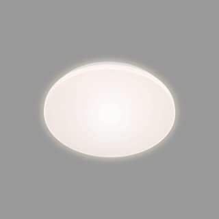 Briloner - Plafoniera LED, Lampada da Soffitto con Effetto Retroilluminato, 15 Watt, 1500 Lumen, 4000 Kelvin, Bianco, 275 x 40 mm (DxH)