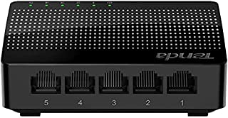 Tenda SG105 Switch Ethernet 5 Porte Gigabit, 10/100/1000 Mbps, Hub di Rete con Indicatore LED, Plug & Play, Nessuna Configurazione Richiesta, Mini, Mo