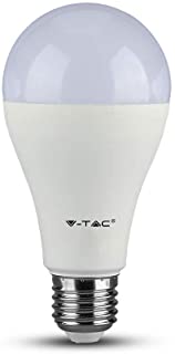 V-TAC VT-2015 Lampadina LED E27 15W A65 2700K (Box 3 pezzi)