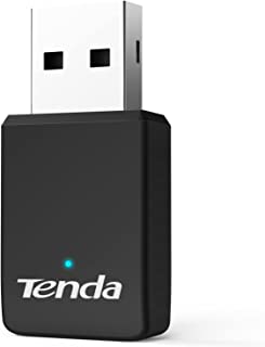 Tenda U9 Adattatore USB Scheda di Rete, Wireless AC Dual-Band 650Mbps, 2.4GHz & 5GHz, Antenne Interne, USB 2.0, MU-MIMO Tecnologia