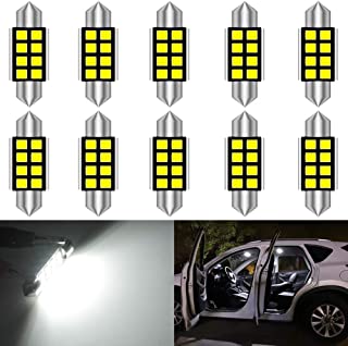 KATUR Super Bright 5630 Chipset Alluminio CanBus Error 36mm 6418 6461 6486 6411 6411 6418 6451 LED Festone Car Interior Door Map Luci della Cupola Xen