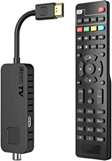 Dcolor Decoder DVB-T2 Ricevitore Digitale Terrestre HDMI TV Stick, Dolby Audio HD 1080P H265 HEVC Main 10 Bit, Supporto USB WiFi / Multimedia / PVR [I