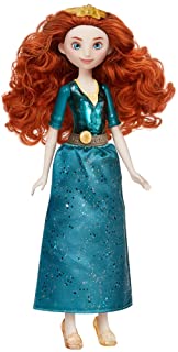 Hasbro Disney Princess Royal Shimmer - bambola di Merida, fashion doll con gonna e accessori, giocattolo per bambini dai 3 anni in su