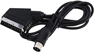 1,8 m RGB Cavo Scart AV TV cavo adattatore con pin C per Master System Mega Drive 1 Sega Genesis 1