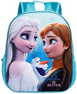 Frozen 2 Better-Zaino 3D Piccolo, Blu