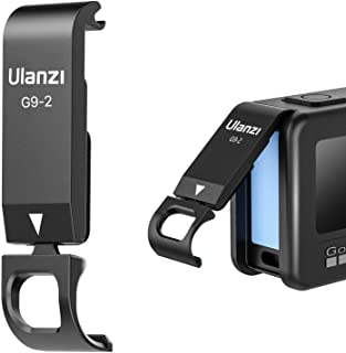 ULANZI Selezionare G9-2 Copertura Protettiva per Gopro Hero 9 Nero, Batteria Porta di Ricarica Accessorio Vlog per Go pro 9 Action Cam