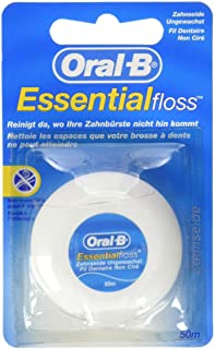 Oral-B Essentialfloss filo interdentale non cerato, 50 m