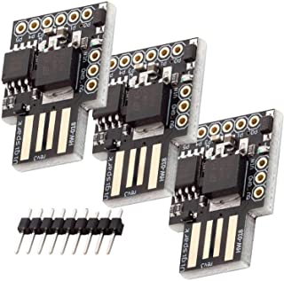 AZDelivery 3 x Digispark Rev. 3 Kick Starter Development Board con USB compatibile con Arduino incluso un E-Book!