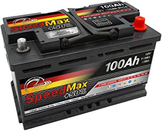 Batteria Auto Speed Max L4100 100AH 850A 12V = FIamm 100Ah DX+ Pronta all'Uso