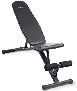 Ultrasport 331100000163, Banco Manubri Universale, Allenamento Pieghevole, Utilizzabile a Casa Come Panca Fitness o Trainer per Addominali Unisex Adul