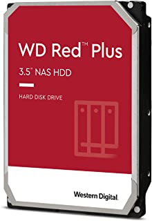 Western Digital WD Red Plus NAS 3.5" Disco Rigido Interno - Classe 5.400 RPM, SATA 6 GB/S, CMR, Cache 64 MB, 2 TB